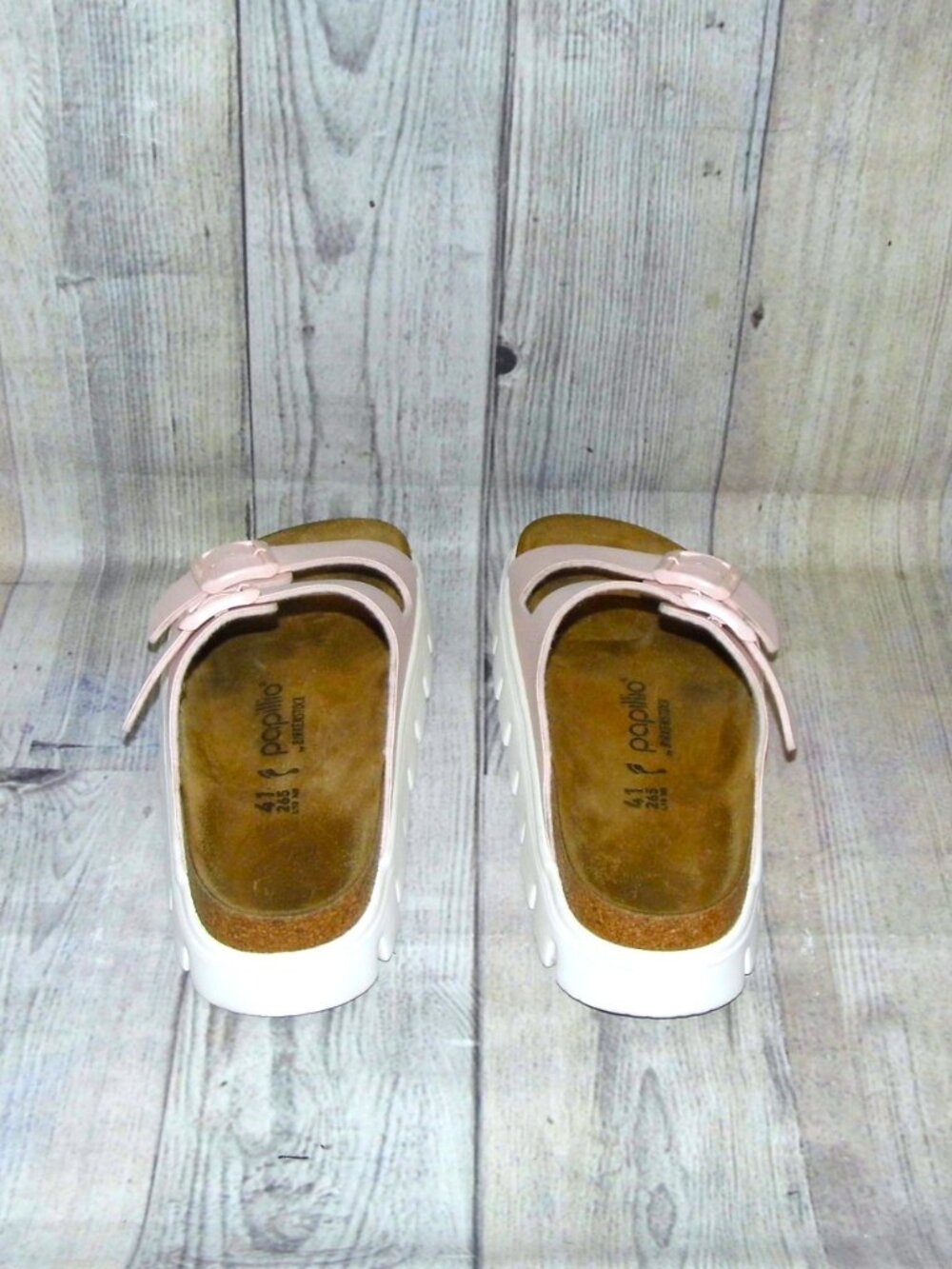 BIRKENSTOCK Papilio Arizona Chunky Light Rose Sandals Womens 10 (EU 41) - Picture 5 of 8